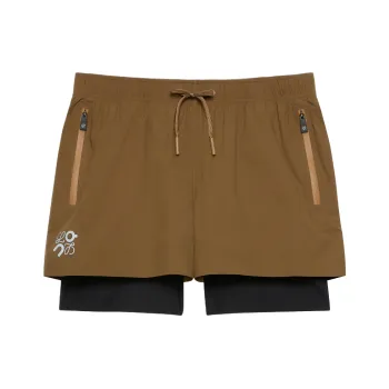 On x LOEWE Performance SS25 Sports Shorts Women's Umber