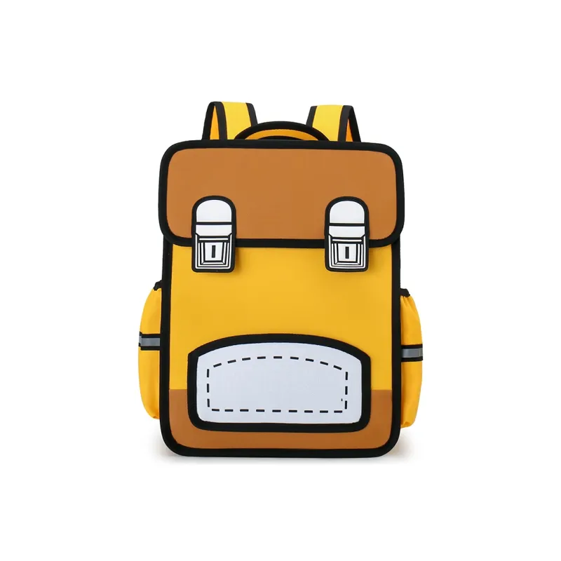 LEXI Nylon Backpack Unisex Multicolor-3