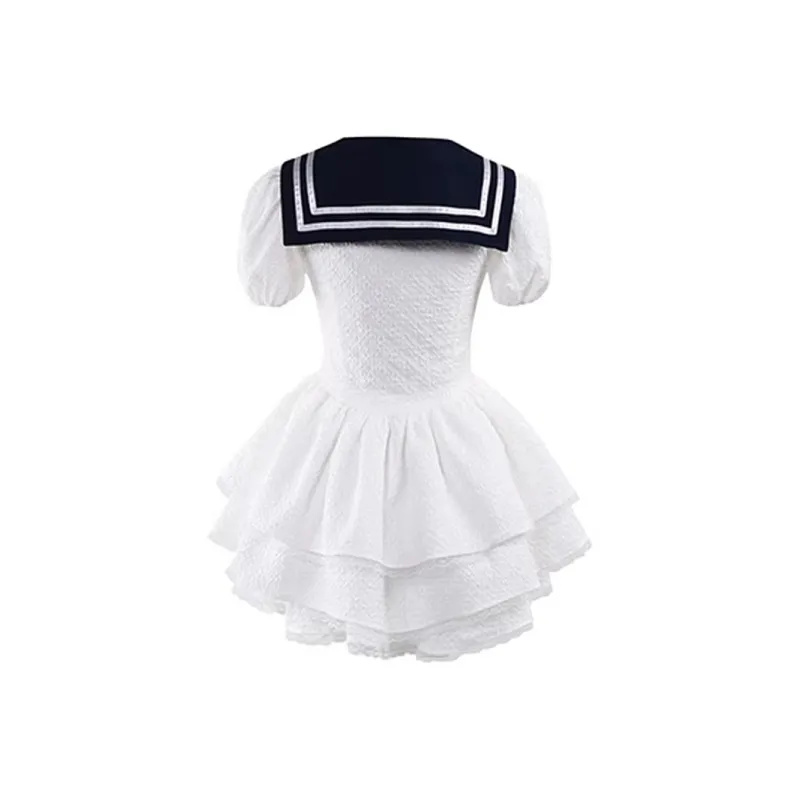 Mu Xiao Xin Short Sleeved Dress Women's-1