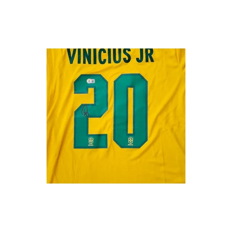 Three For Brazil National Team Jersey Exquisite Mounting, Outer Frame Approx. 65x85cm-3