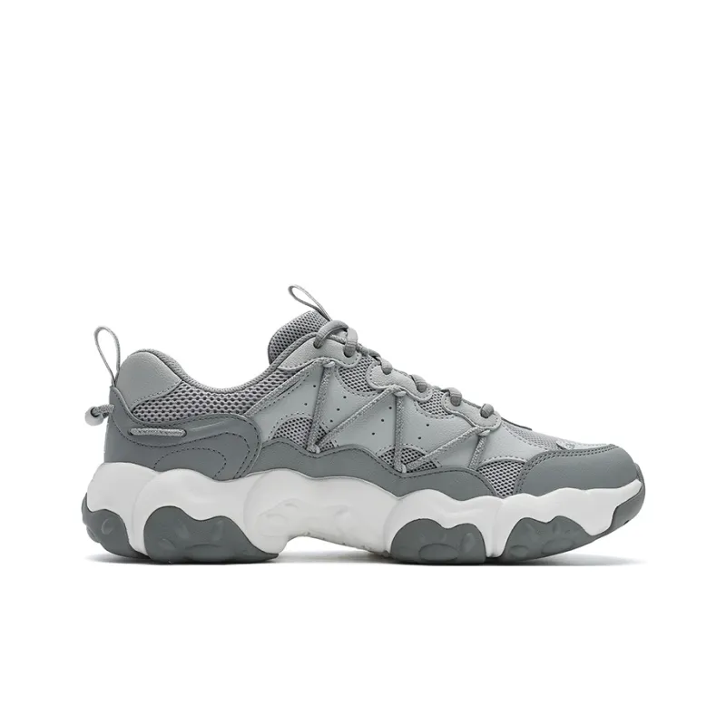 FILA FLUID 6 Low Top Running Shoes Men's Gray-1