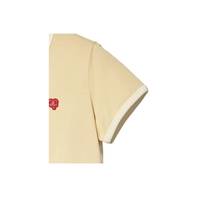 MARITHE FRANCOIS GIRBAUD Regular T Shirt Women's Butter-6