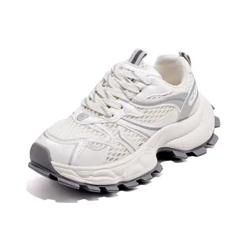 Lin's Travels Cushioning, Wear Resistant Low Top Chunky Sneakers Women's
