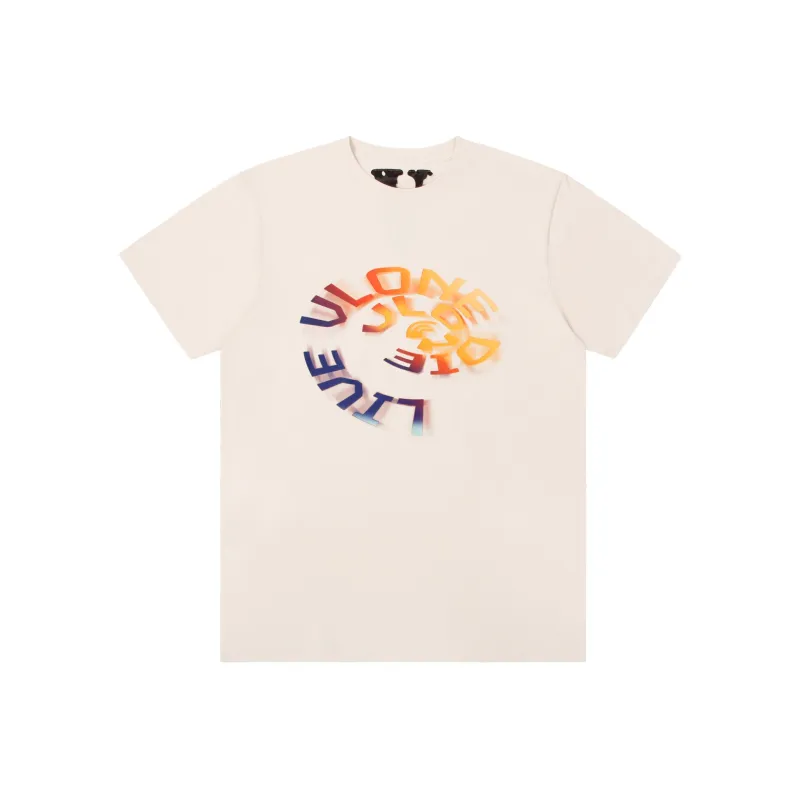 VLONE SS25 T Shirts Unisex Beige Multicolor-1