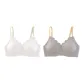 2 Pack (Milk White+Coconut Gray)