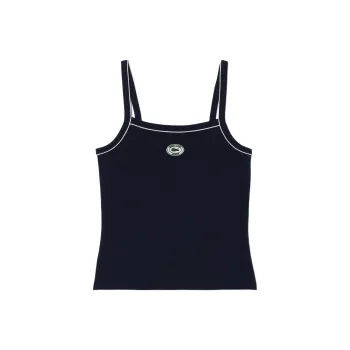 Sporty & Rich X LACOSTE Tank Tops Women's Blue