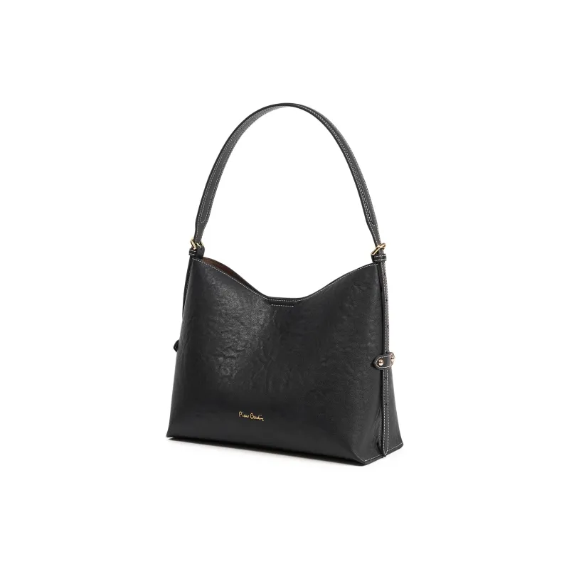 PIERRE CARDIN Split Cow Leather Shoulder Bag, Handbag Women's-1