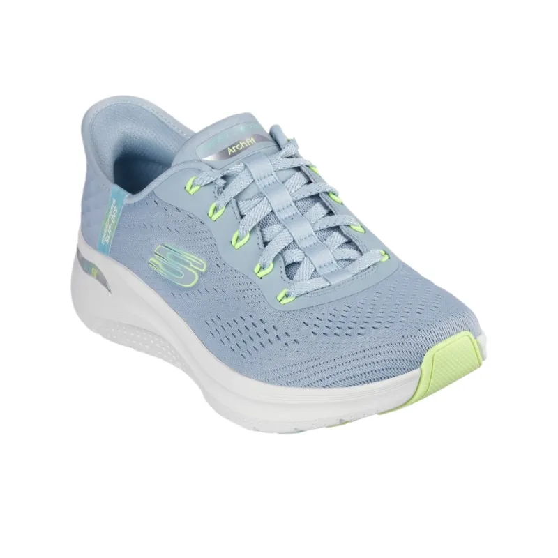 Skechers ARCH FIT 2.0 Low Top Casual Shoes Women's Blue-2