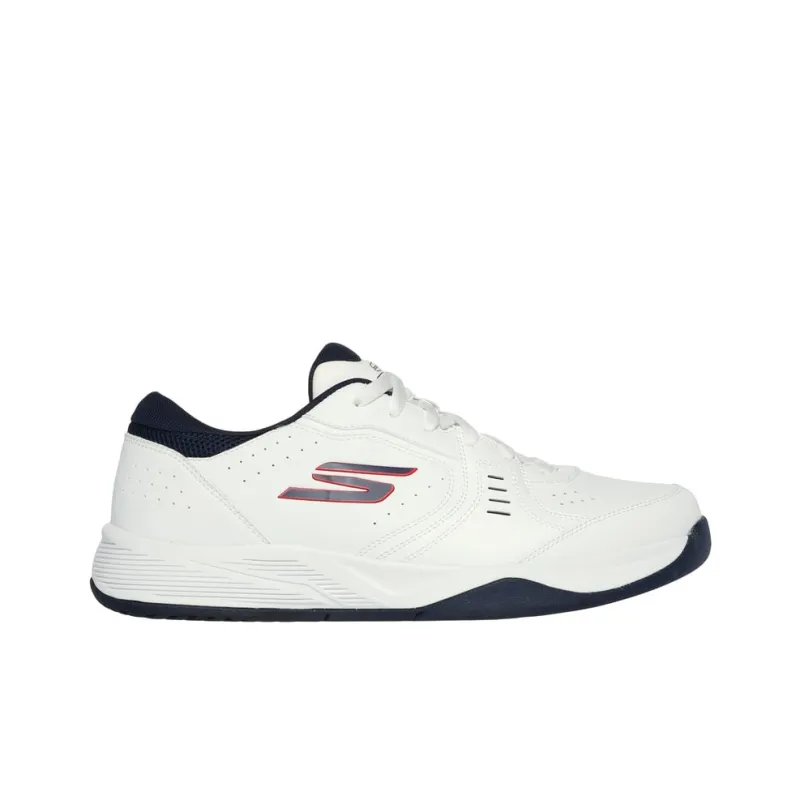 Skechers Viper Court Mid Top Basketball Shoes Men's White-1