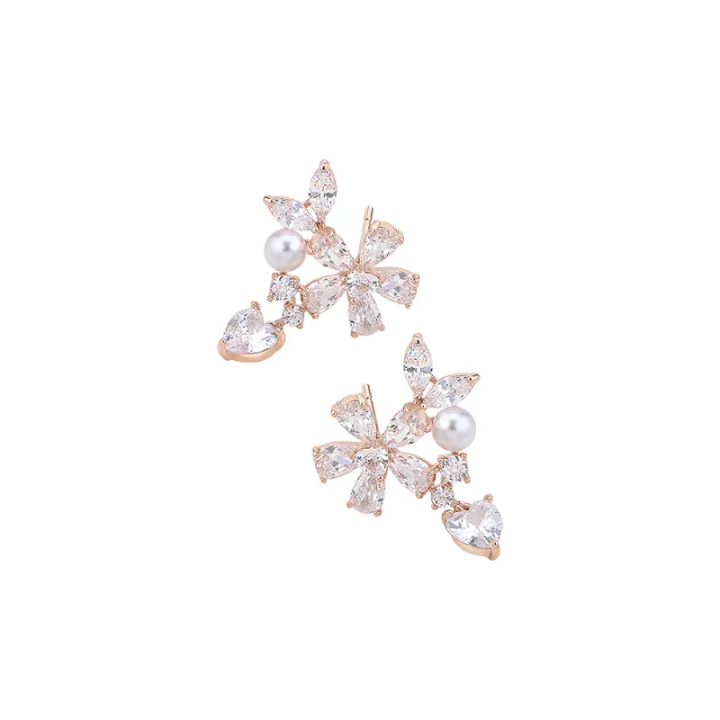 AJIDOU S925 Silver Earrings Women's-3