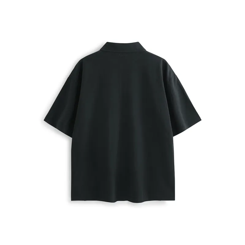 PEACEBIRD MEN Polo Shirts Men Black 1-1