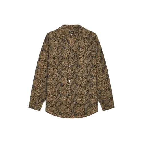 Needles Shirts Men Brown
