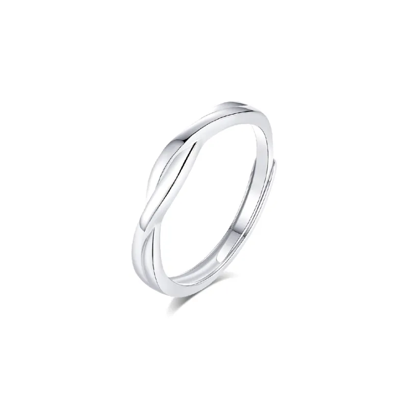 KUMET Sterling Silver Rings Unisex-5