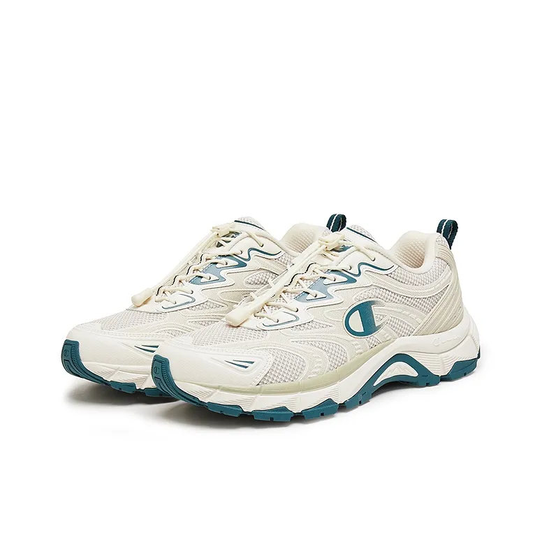 Champion Balanced Lightweight Low Top Running Shoes Men's Fir Green/Milk White-2