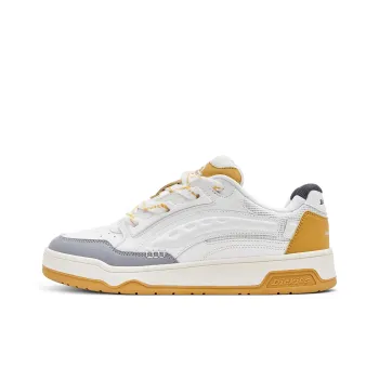 Dickies Low Top Skateboard Shoes Men's Earth Yellow White Gray