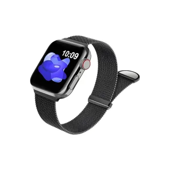 KVZUVUU Apple Compatibility Watch Band Stainless Steel Material