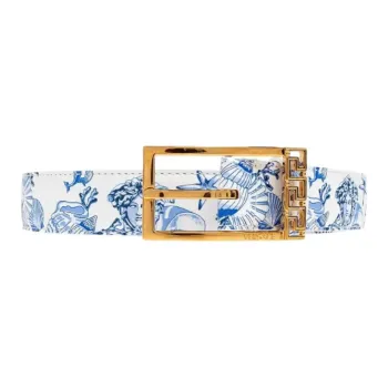 VERSACE Coral Theatre print Belt