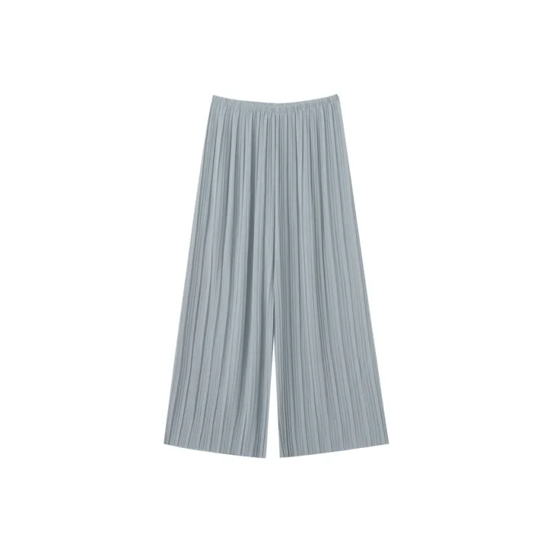Homemade Willow Silk Casual Pants Women's-1