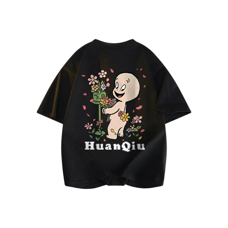 HUANQIU T-Shirts Unisex-12