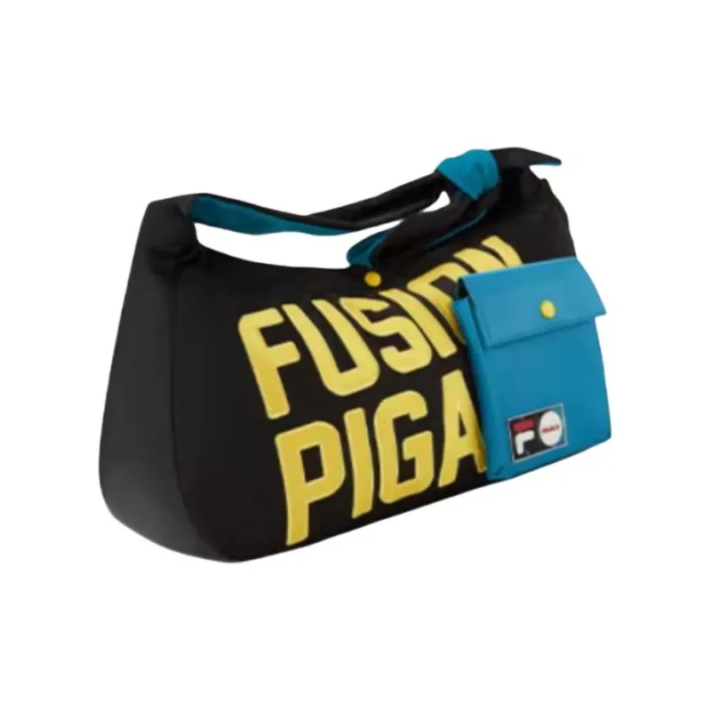 FILA FUSION Fabric Shoulder Bag XS Unisex Black-1