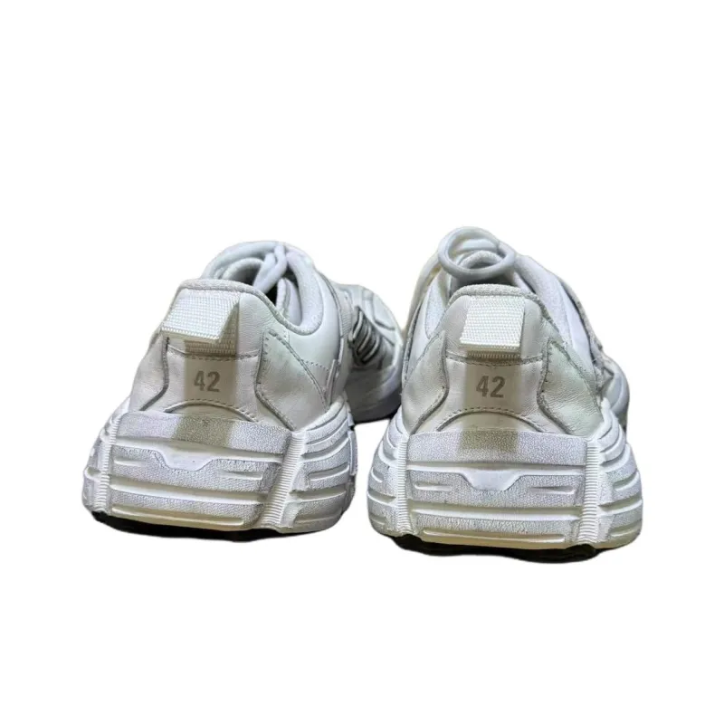 Balenciaga Monday Low Top Chunky Sneakers Men's White-3