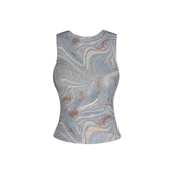 KYKW Tank Tops Women's Purple
