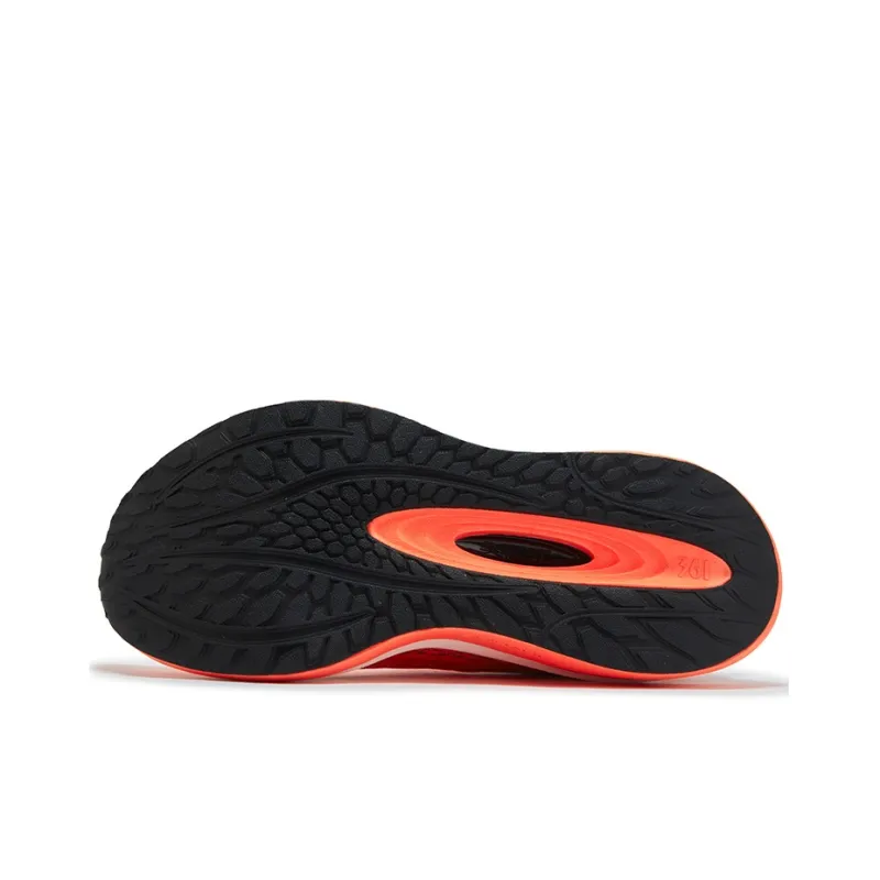 361° Running Shoes Men Low Top Fluorescent Super Orange-4