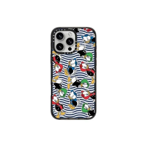 CASETIFY TPU+PC Material Donald Duck's Nephews Phone Cases Compatibility With IPhone 16/15/14 Collection Cartoon