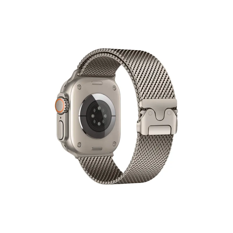 Brangdy Apple Compatibility Watch Band Stainless Steel Material-0