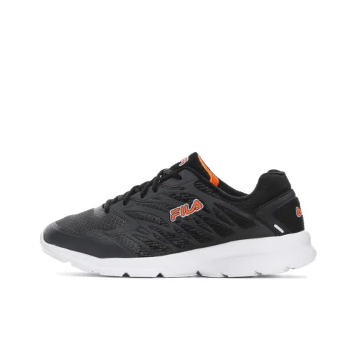 FILA MEMORY FINITION 7 Abrasion Resistant Slip Resistant Low Top Casual Shoes Men's Black