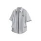 [Ice Silk Sun Protection]Space Gray (Fp Round Badge Chest Logo)