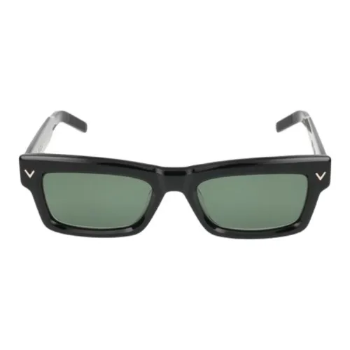 UENO Eyewear Acetate Square Sunglasses Women's Black