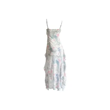 Flowers In Water Slip Dress Women's