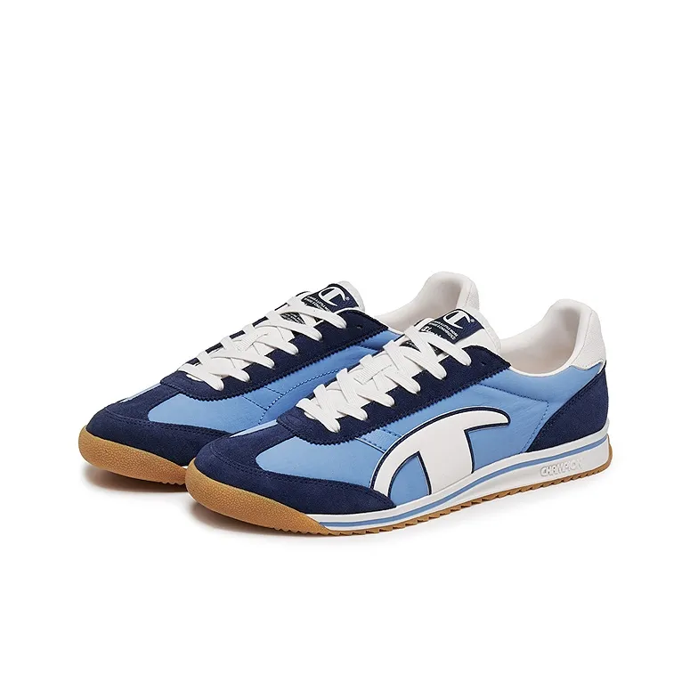 Champion Light Hop Jogging Balance Low Top Casual Shoes Men's Solitary Smoke Blue/Marine Blue-2