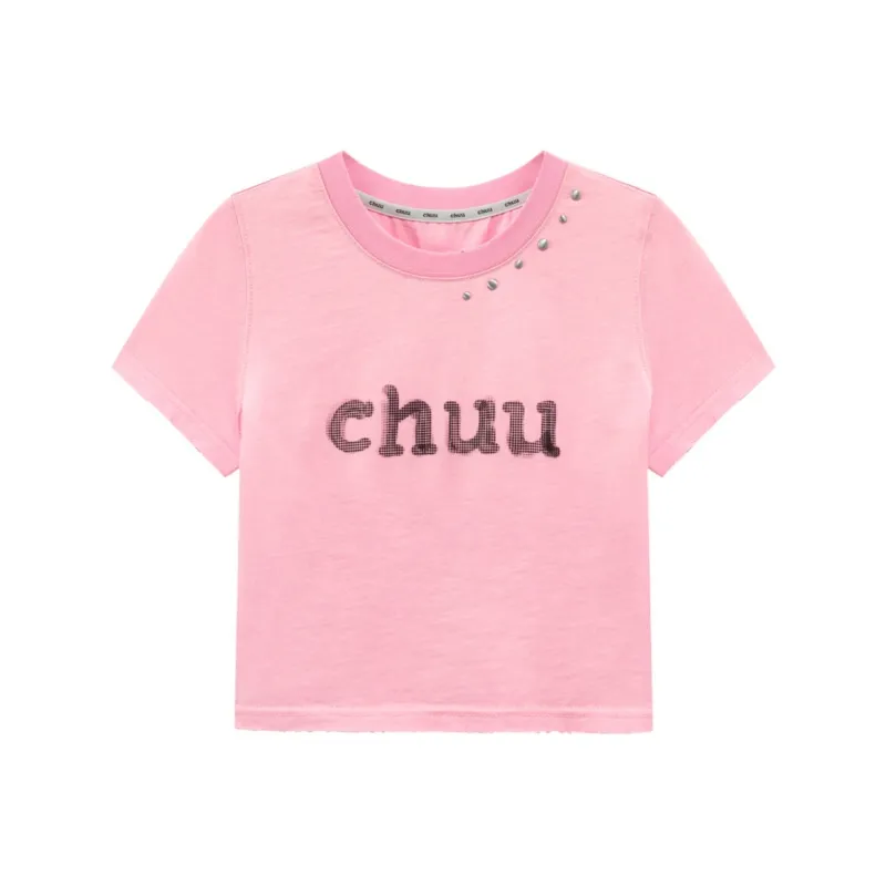 CHUU 2024 Summer T-Shirt Women's-2