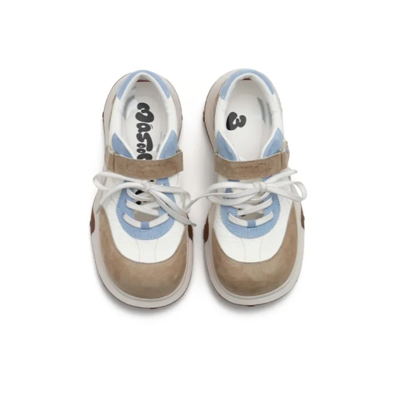 MASOOMAKE Wang Xingren Series Cute Paw Shoes Height Increasing Lightweight Breathable Low Top Casual Shoes Women's-24