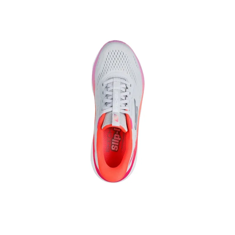 Skechers Max Cushioning Low Top Running Shoes Women's Gray-4