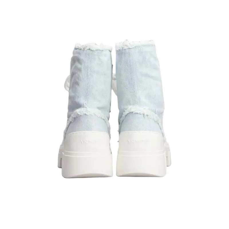 Vic Matie Ankle Boots 5.5cm Women's Light Blue-3