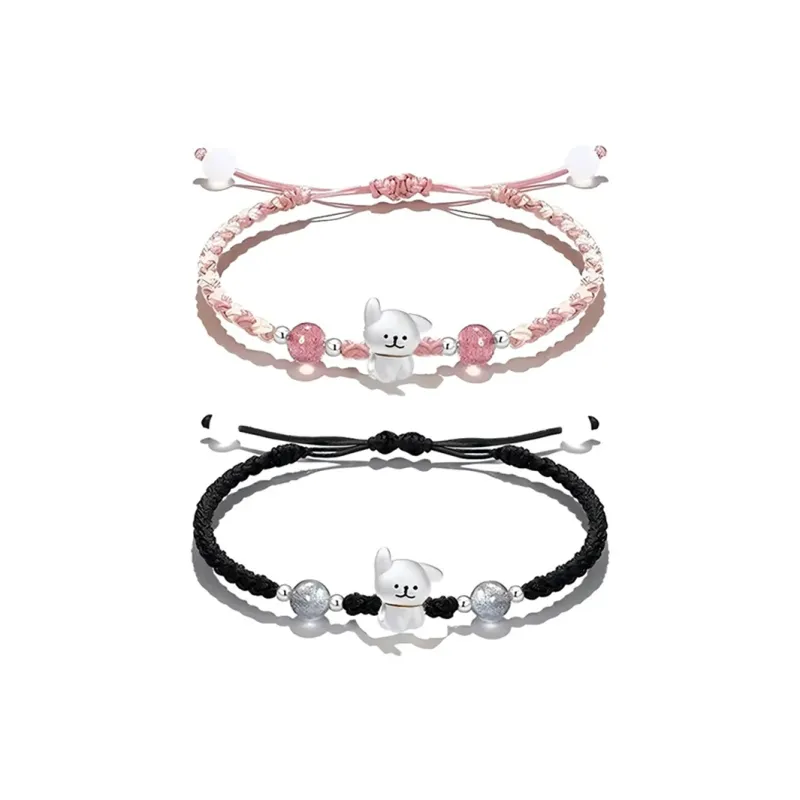 QUIET LOVE Alloy Rope Bracelets Unisex-4