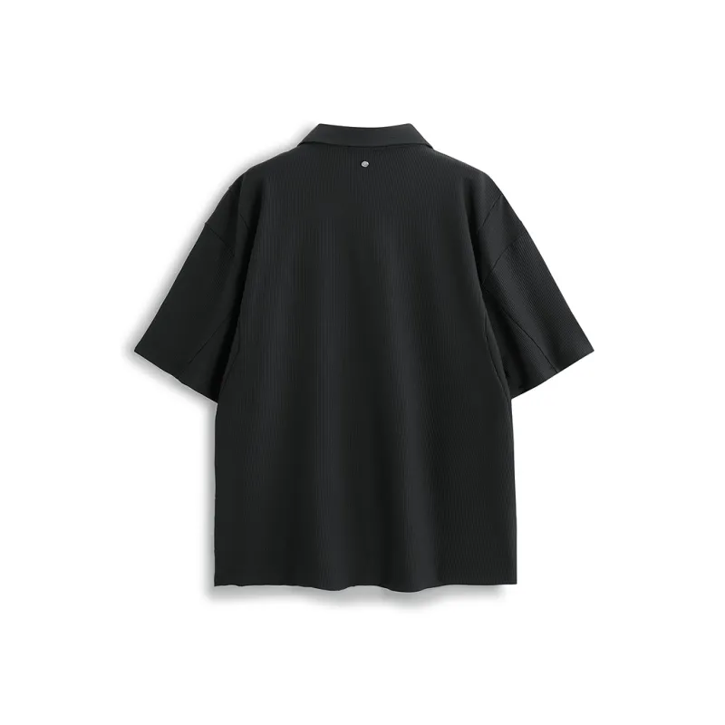 PEACEBIRD MEN Polo Shirts Men Black 1-1