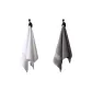 2 Pack Thickened Extra Large 100% cotton Face Towel (White+Gray)