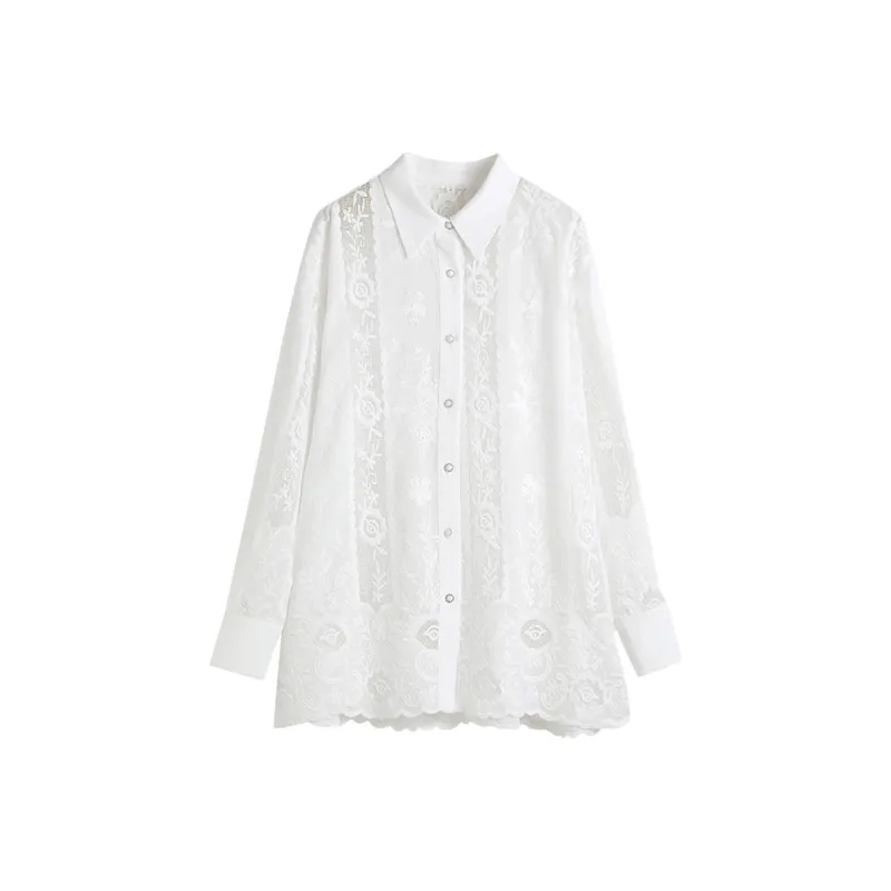 Hang Yi Court Shirts Women's White-0