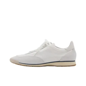 MANGO Low Top Casual Shoes Men's White