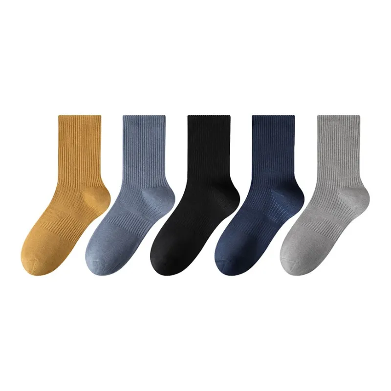 H YXIANG Mid Calf Socks Men's Combo Set-8