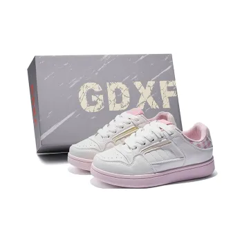 GDXF Slip Resistant Cushioning Abrasion Resistant Lightweight Breathable Low Top Skateboard Shoes Women's Box Included