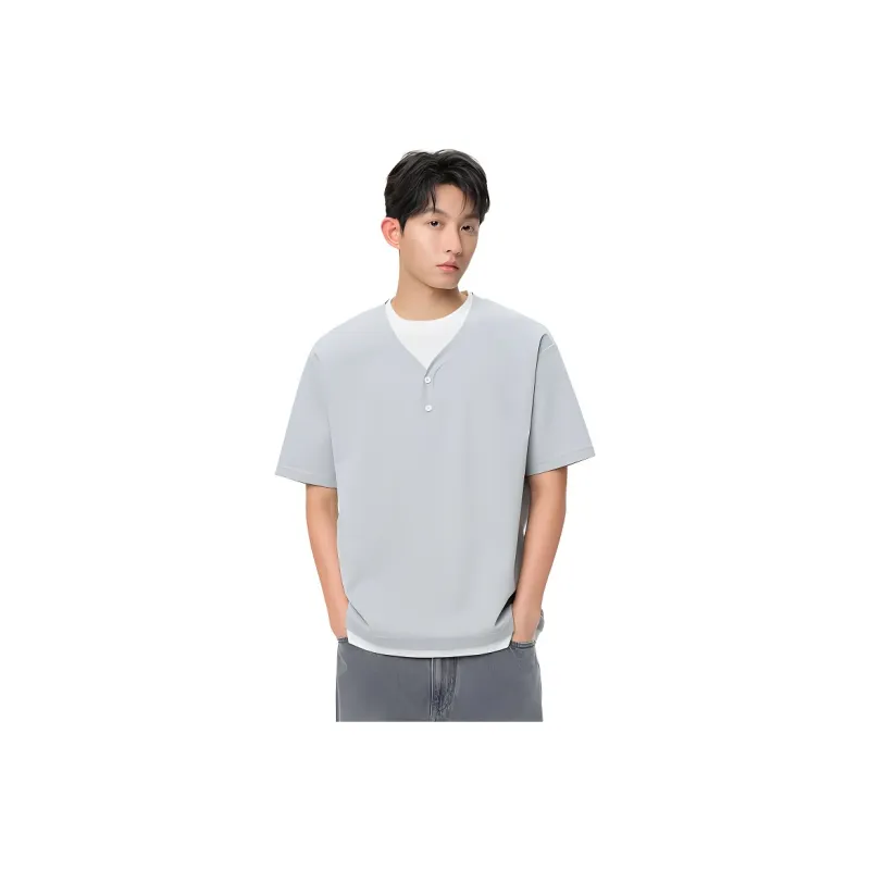 WOOG2005 T Shirts Unisex Light Blue-0