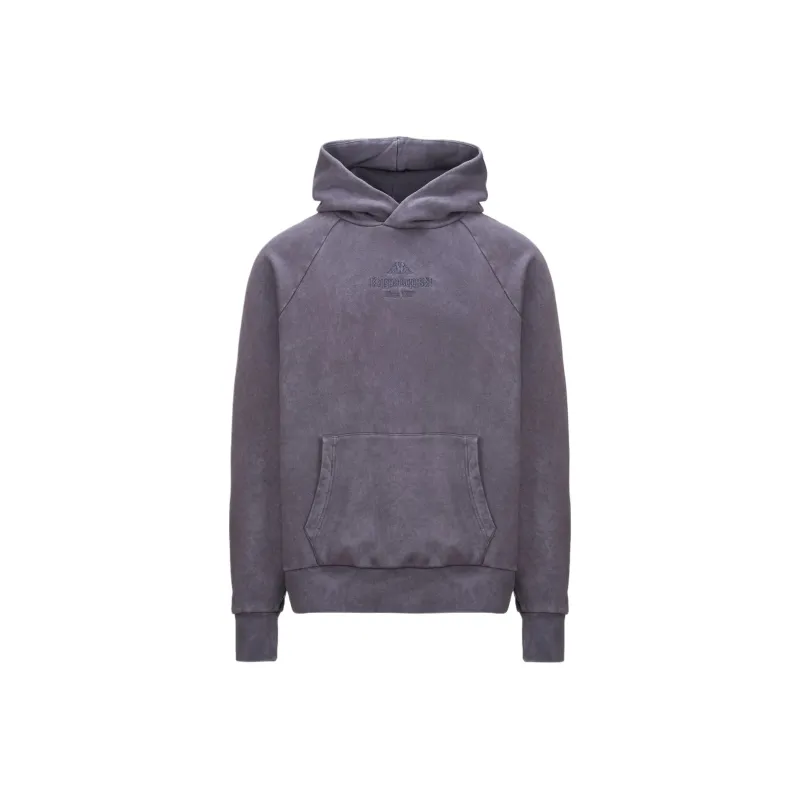 Kappa Sweatshirt Men's Gray Purple-0
