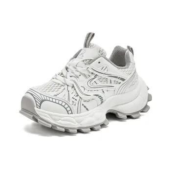 La Chapelle Low Top Chunky Sneakers Women's White