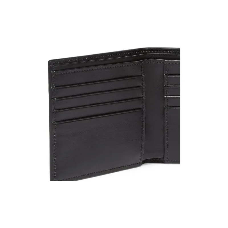 FENDI Calfskin Wallet Men's Black-3