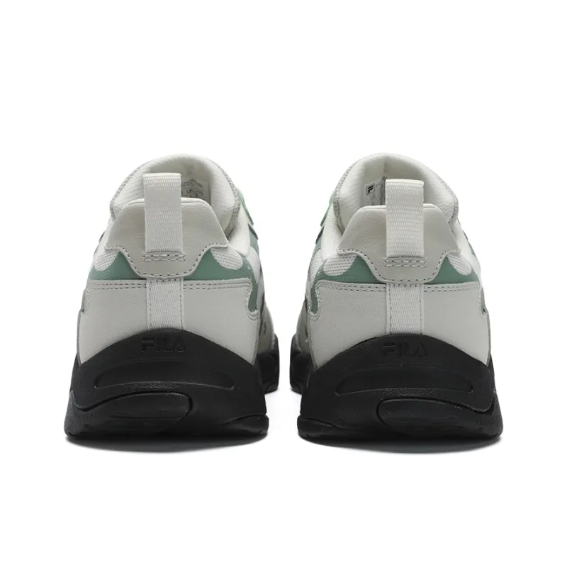 FILA STAR RHYTHM Star Rhythm Shoes Low Top Skateboard Shoes Men's White Green-3